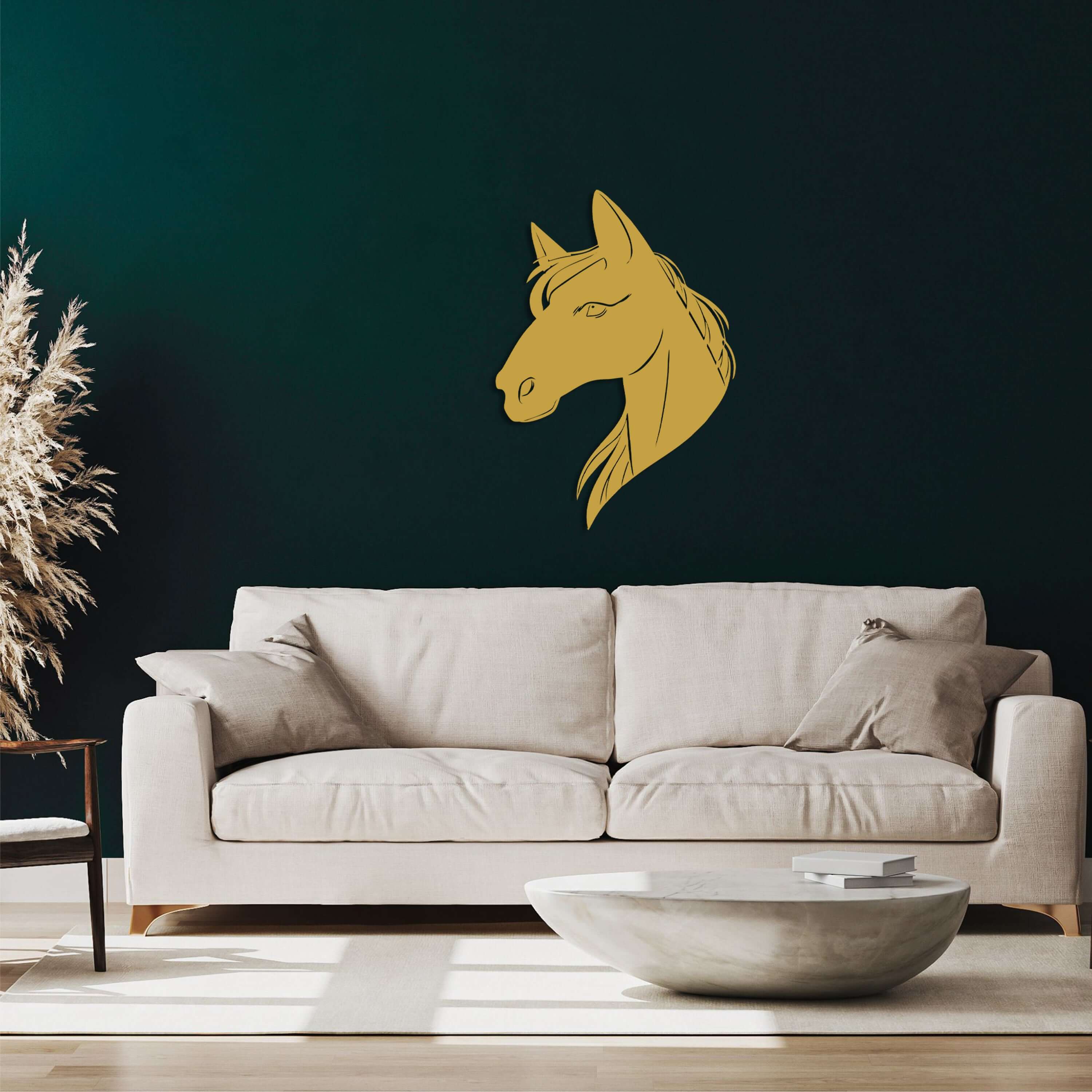 Handsome Horse Metal Wall Art