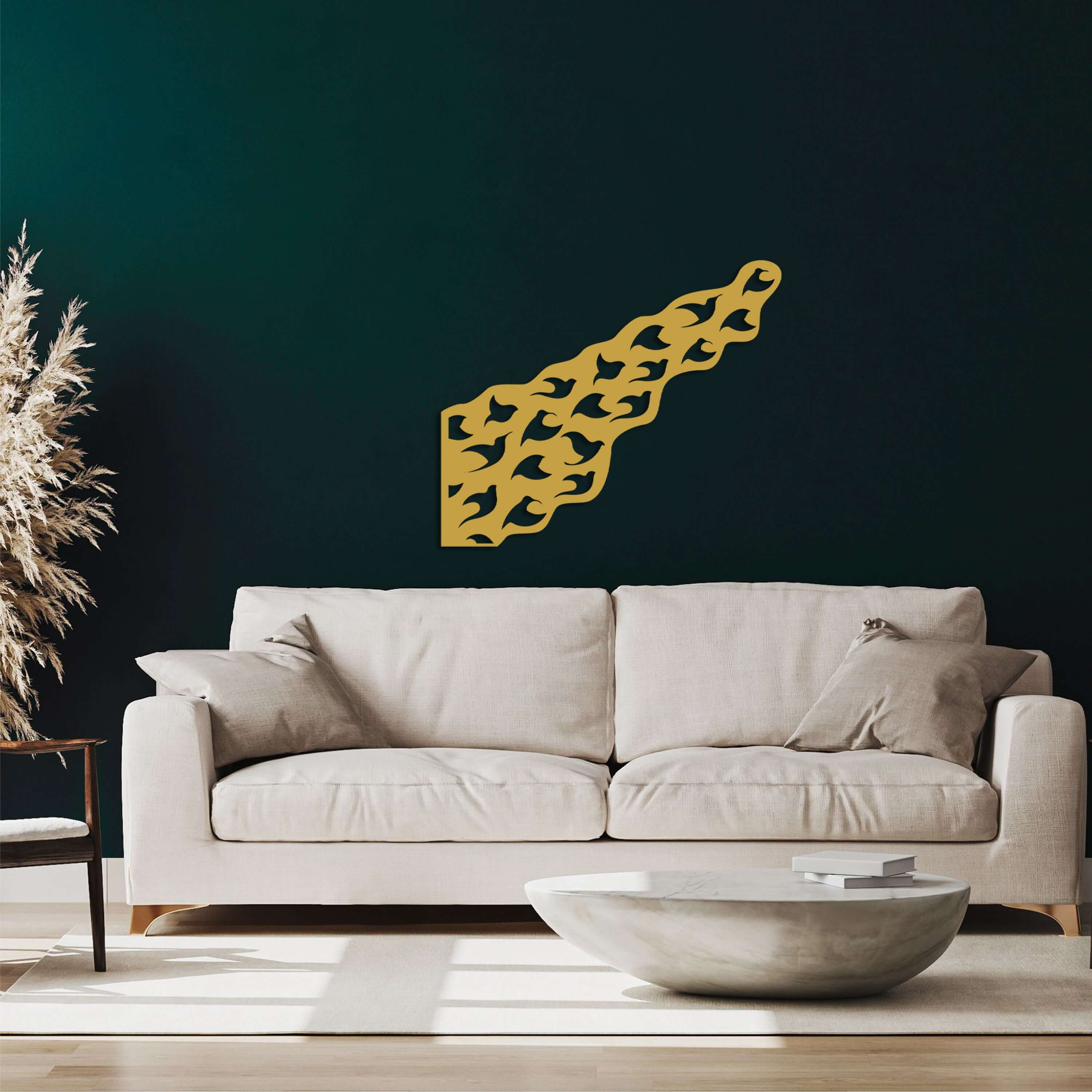 Flock of Birds Metal Wall Art