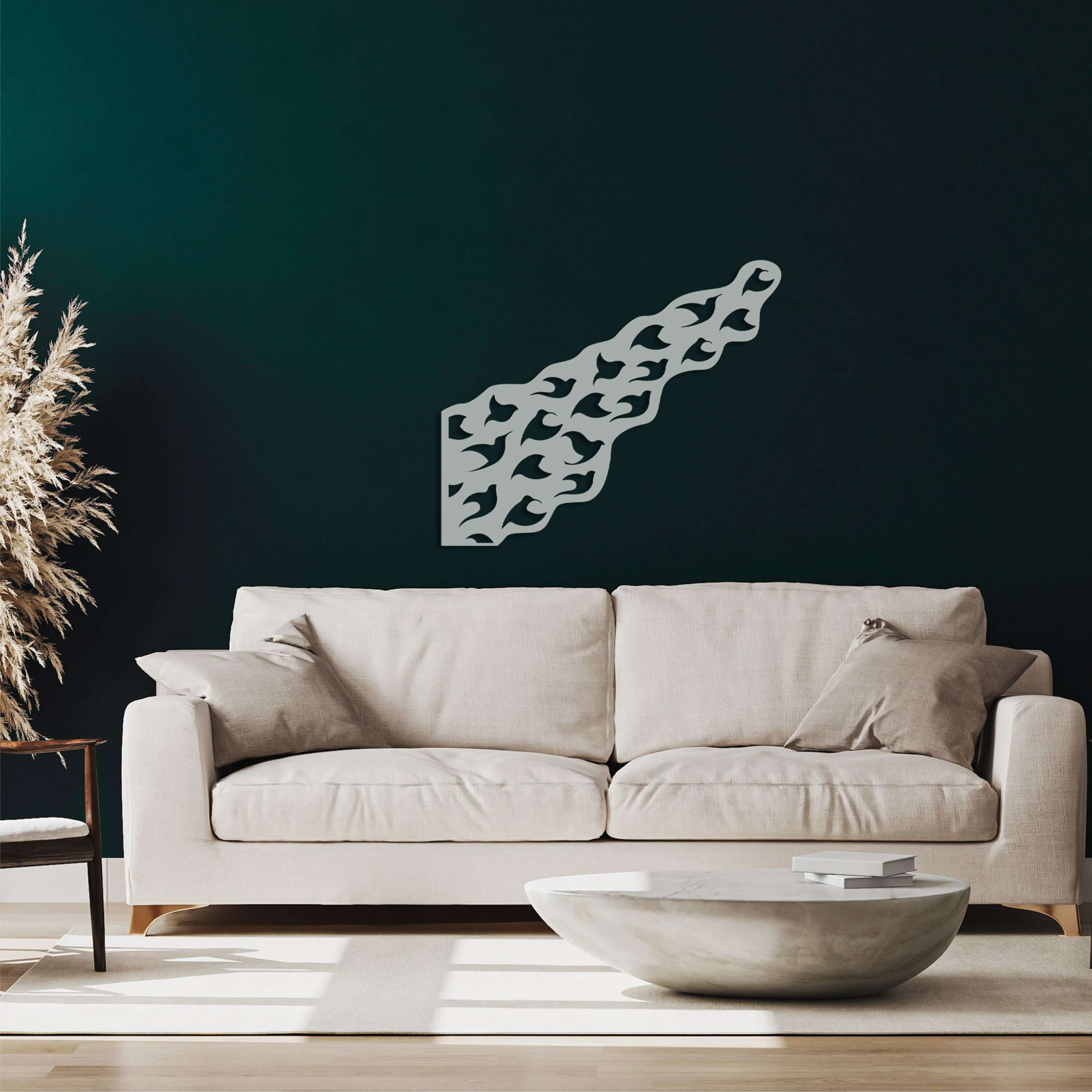 Flock of Birds Metal Wall Art