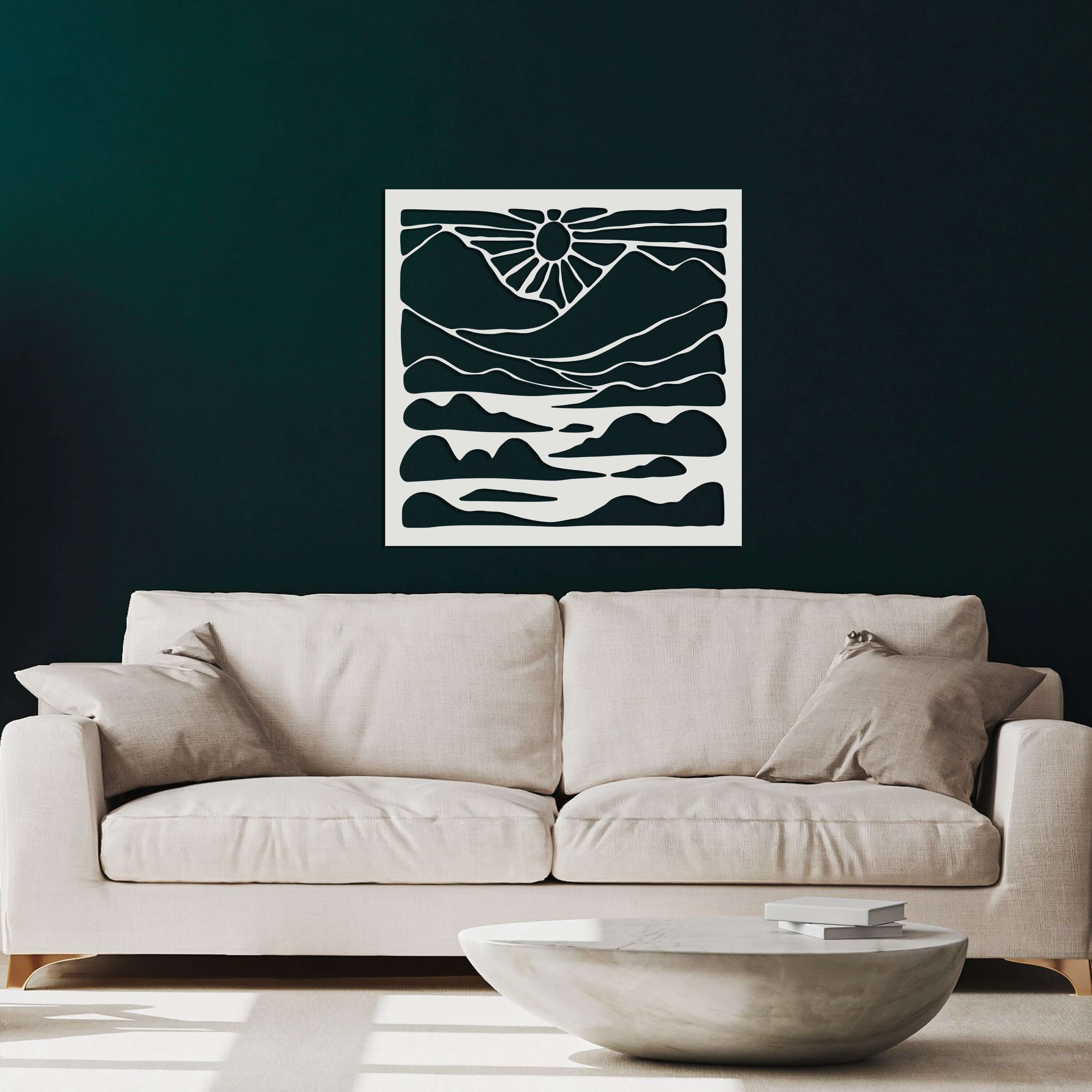 Sunrise  Metal Wall Art