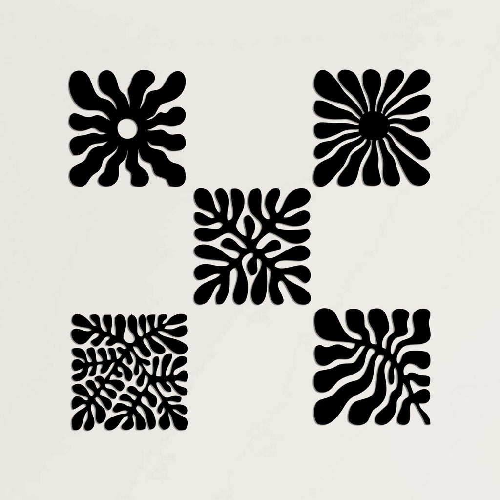 Flowers Metal Wall Art
