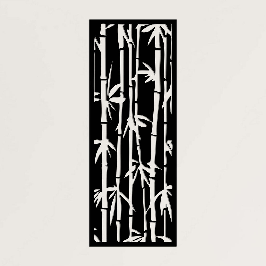 Palm Panel Metal Wall Art