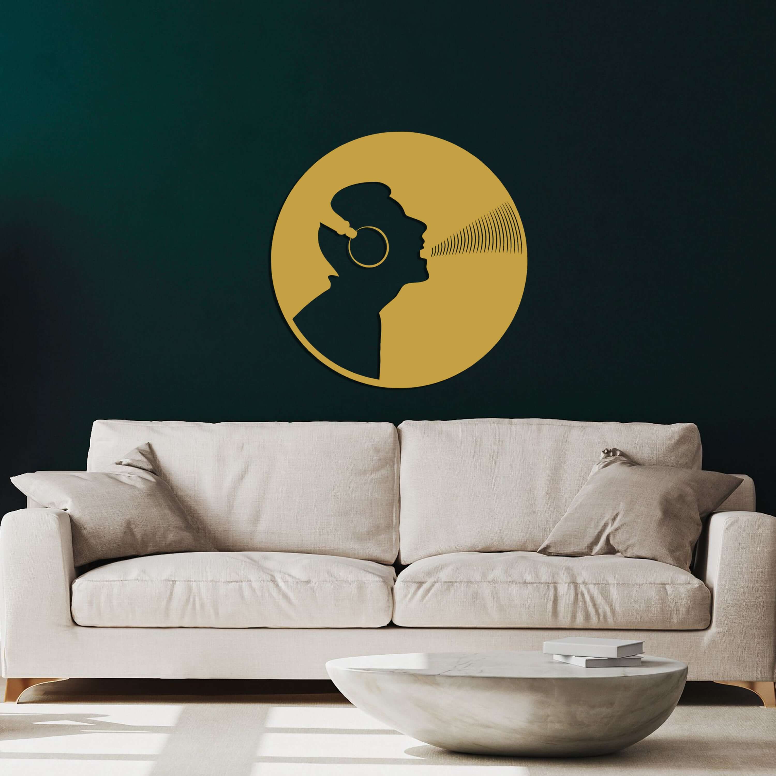 Record Metal Wall Art