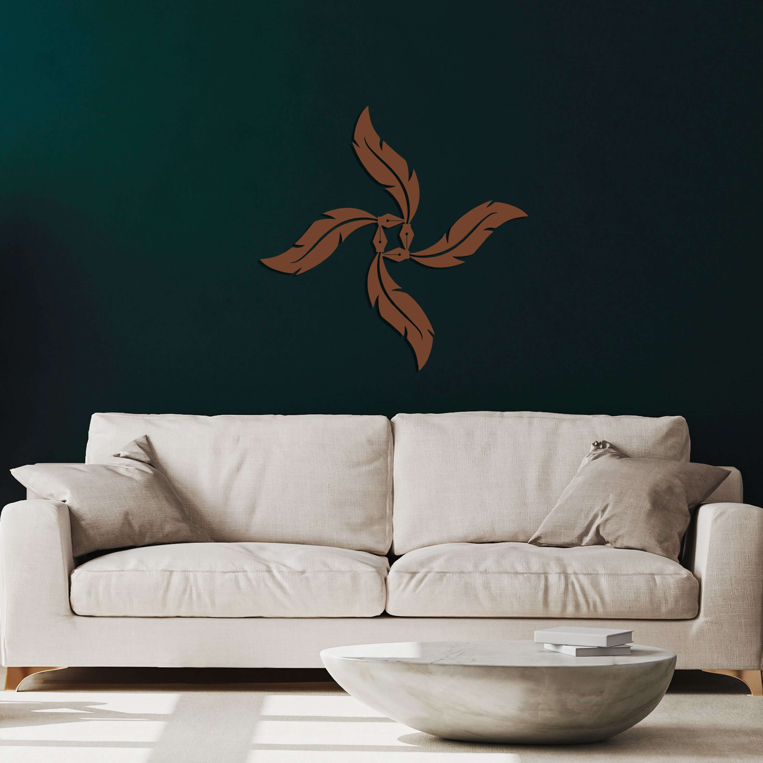 Quill  Metal Wall Art