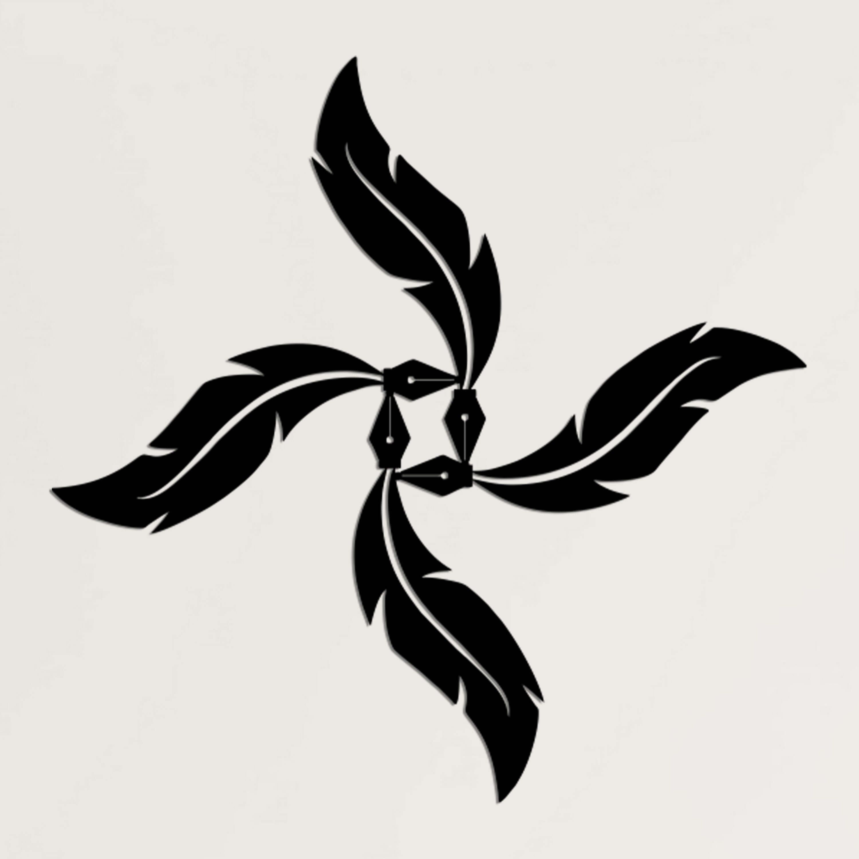 Quill  Metal Wall Art