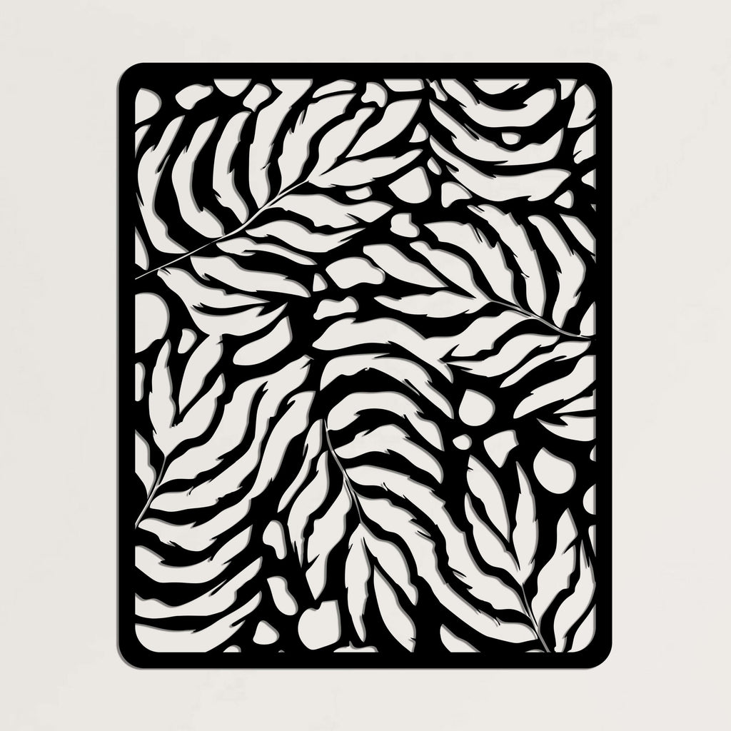 Leaf Table Metal Wall Art