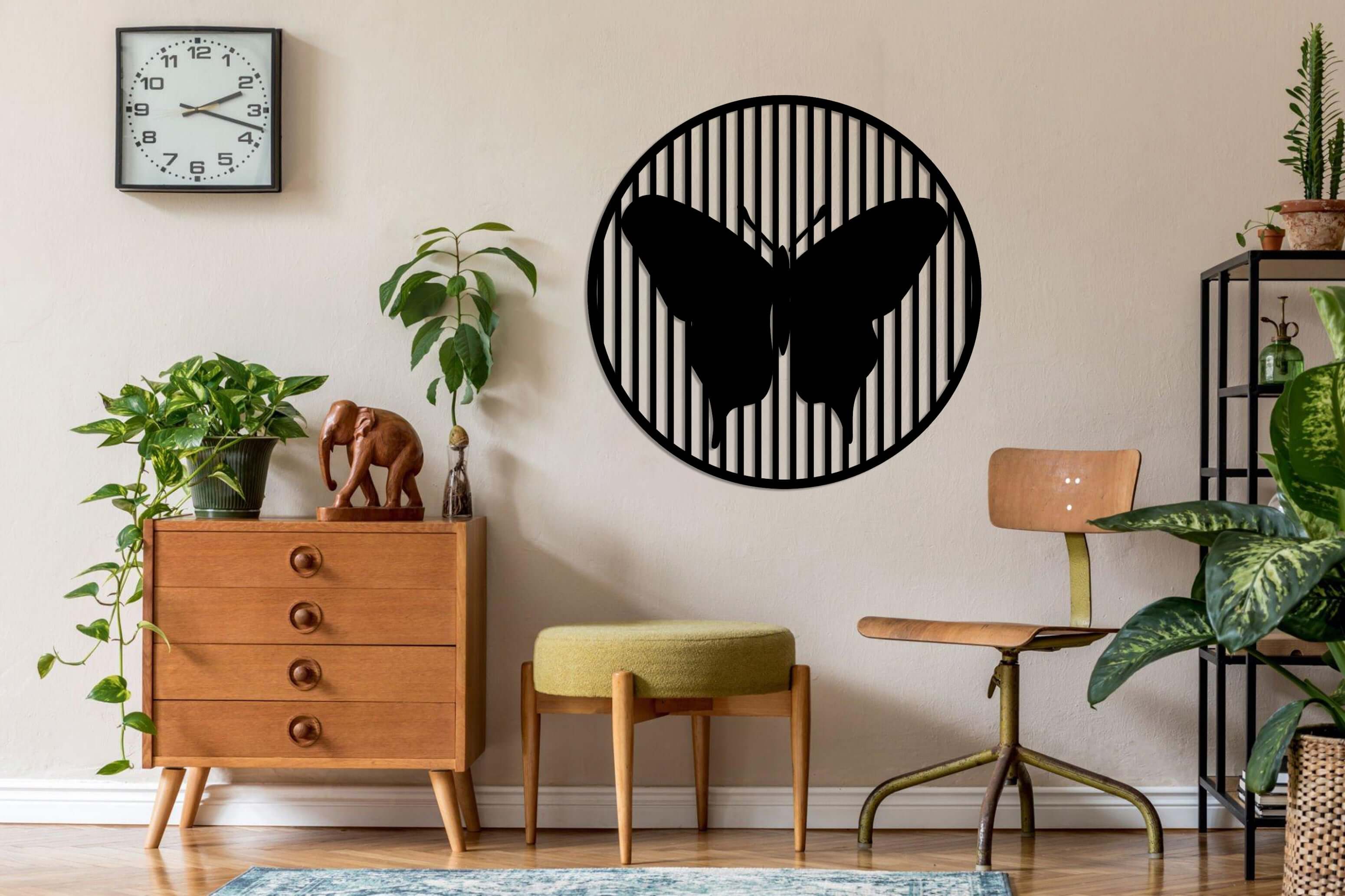 Butterfly in the Dungeon Wall Art