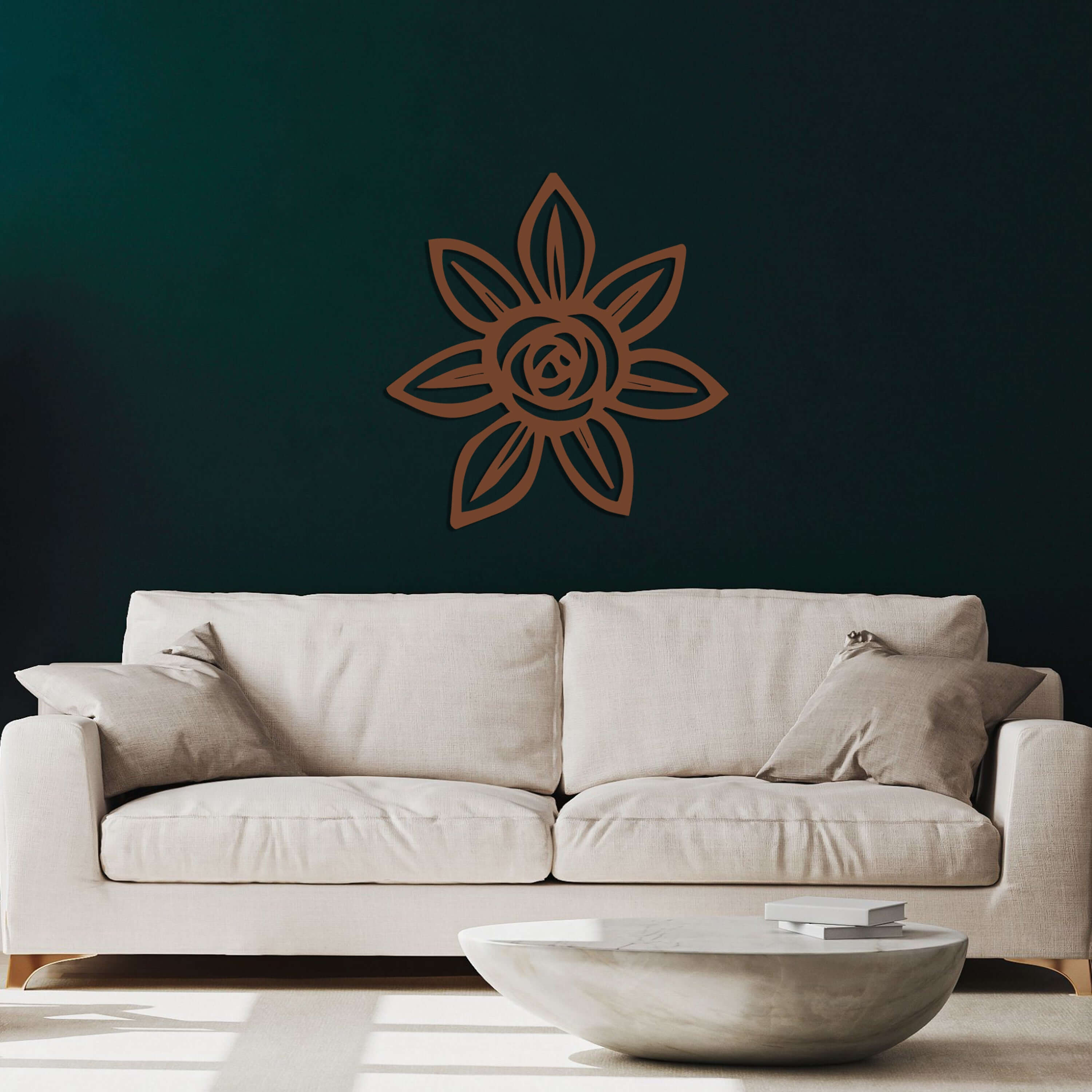Flower Metal Wall Art