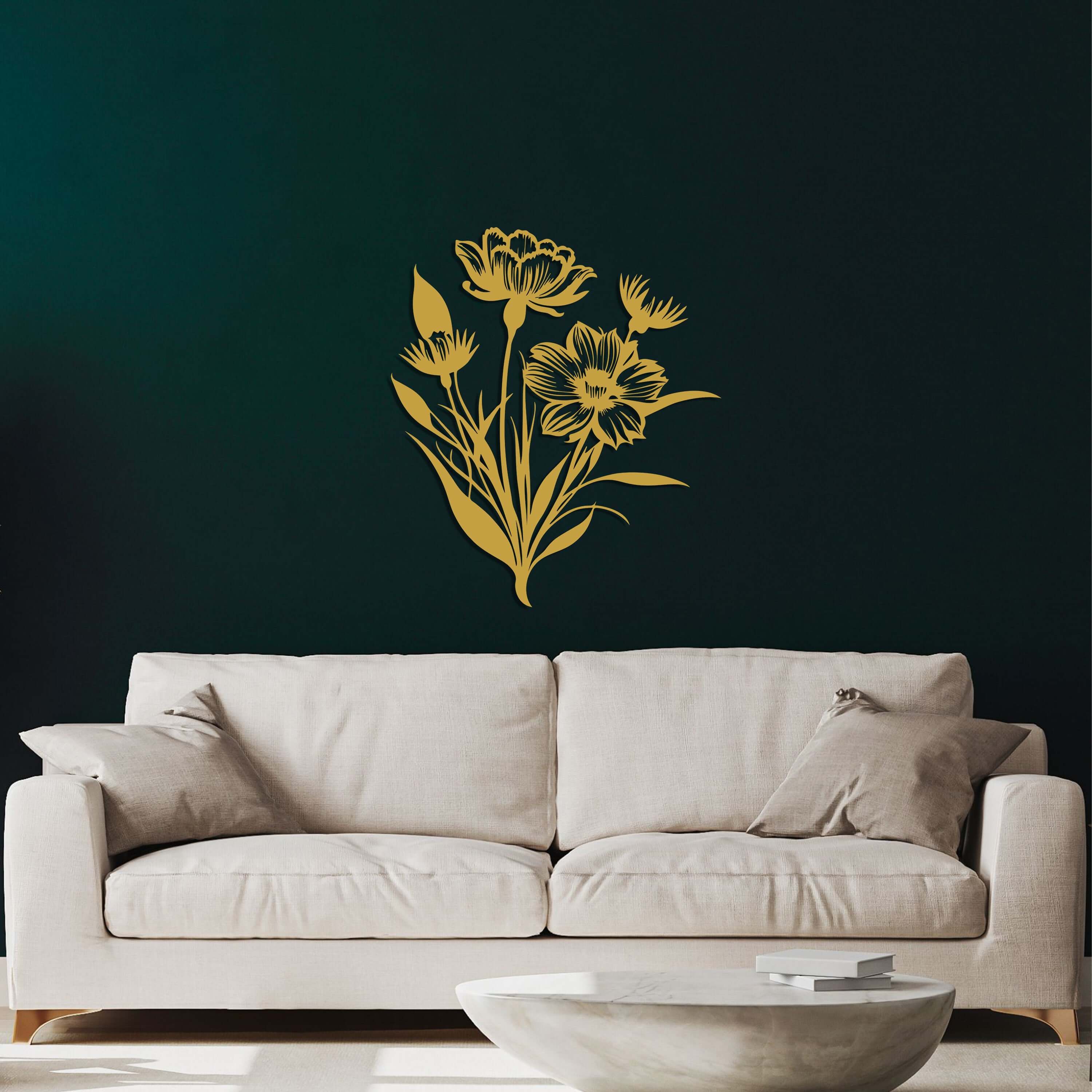Flower Metal Wall Art