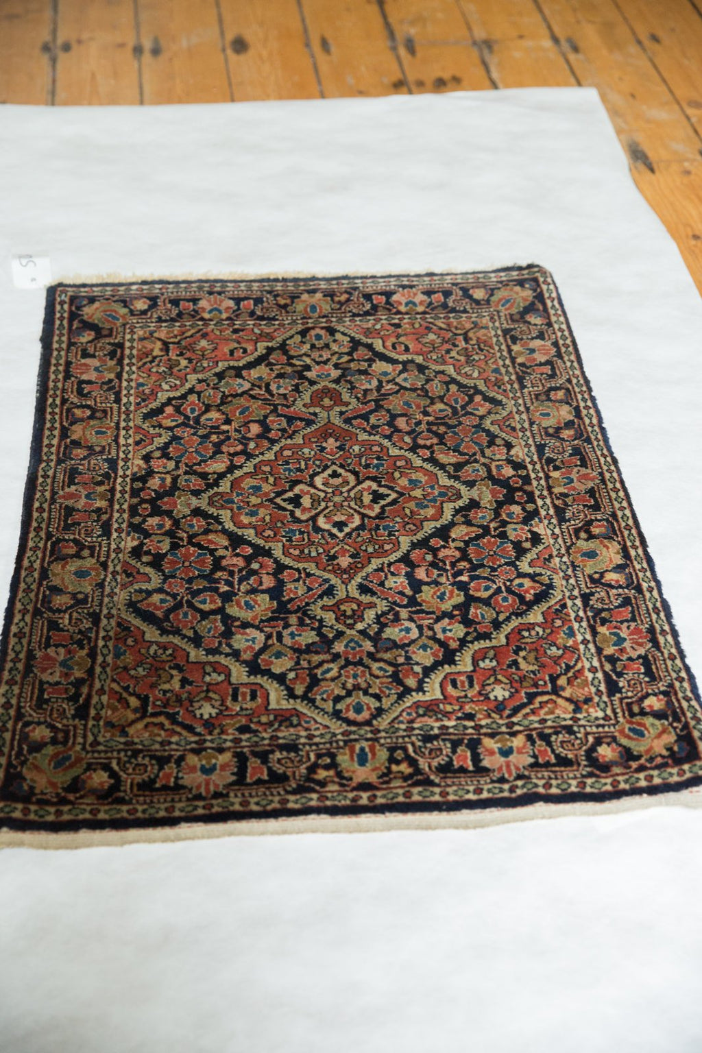 2x3 Vintage Fine Sarouk Rug Mat