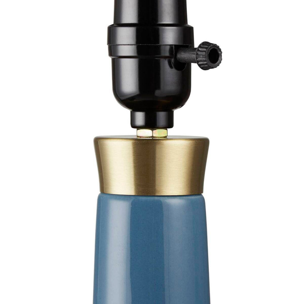 Ceramic Genie Table Lamp Blue See below
