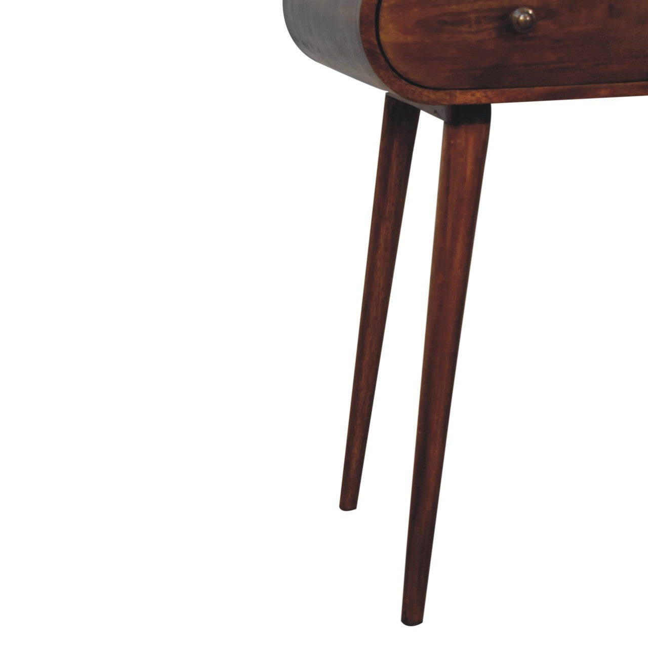 Solid Wood Chestnut London Arch Writing Desk
