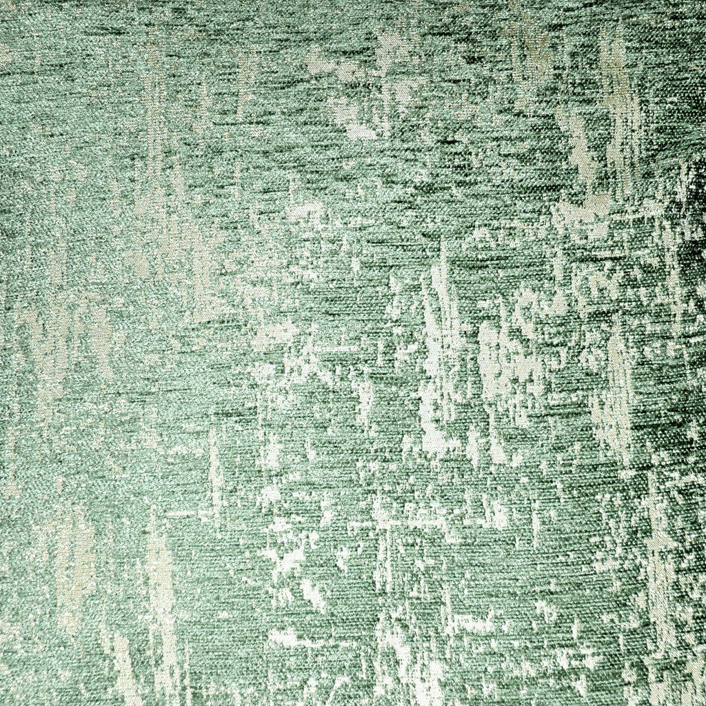 Decorative Mint and Beige Chenille Throw Pillow