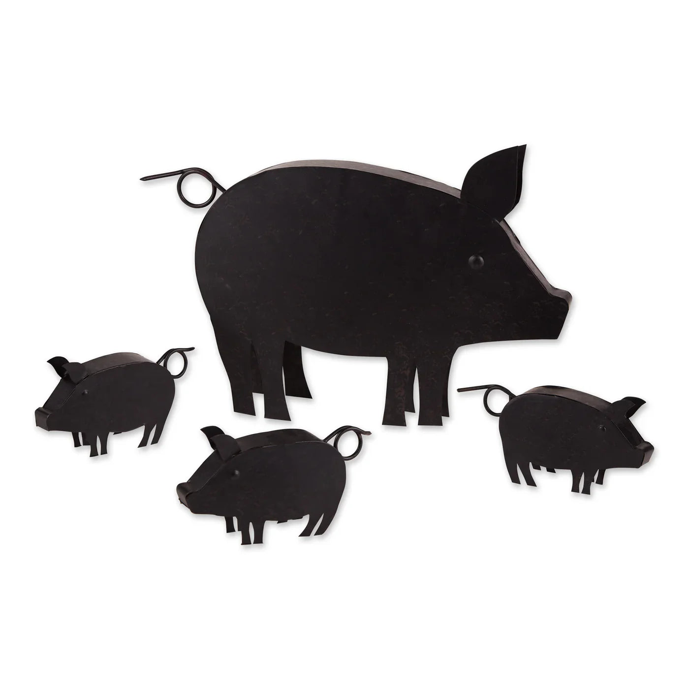 PIG WITH PIGLETS SCULPTURE