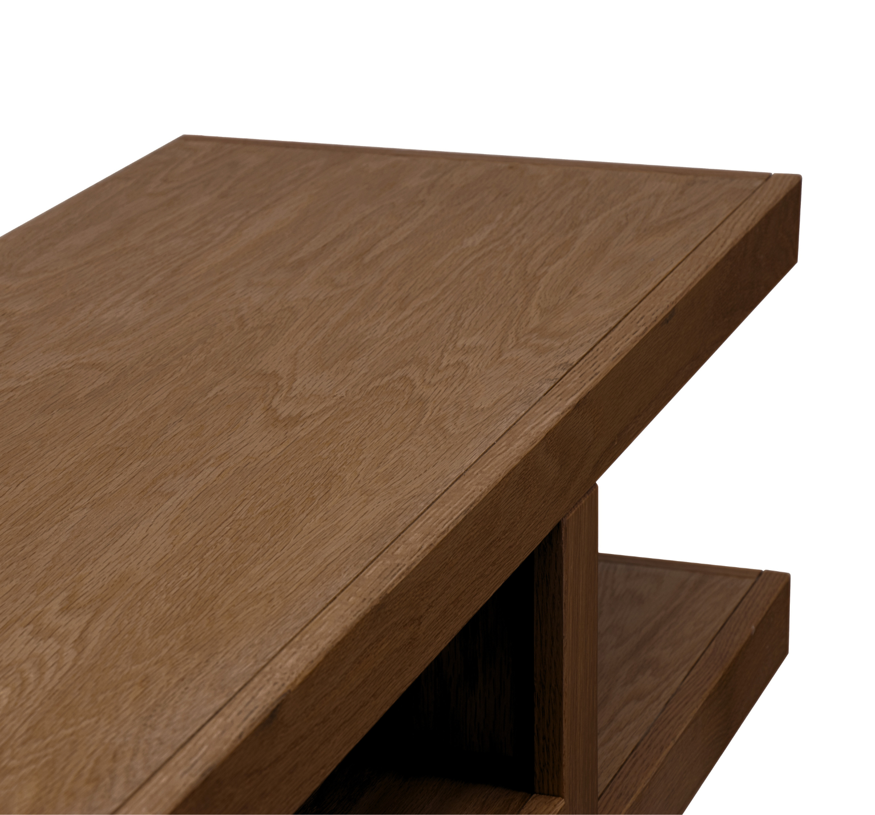 Laurel Canyon 64 inch TV Stand for TVs up to 70 inches, No Assembly Required, Oak Bourbon Finish