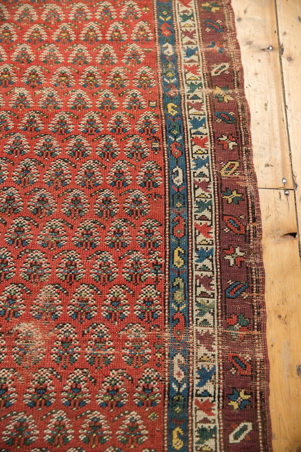 4x8 Antique Caucasian Rug Runner