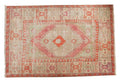 6x9 Vintage Distressed Oushak Carpet