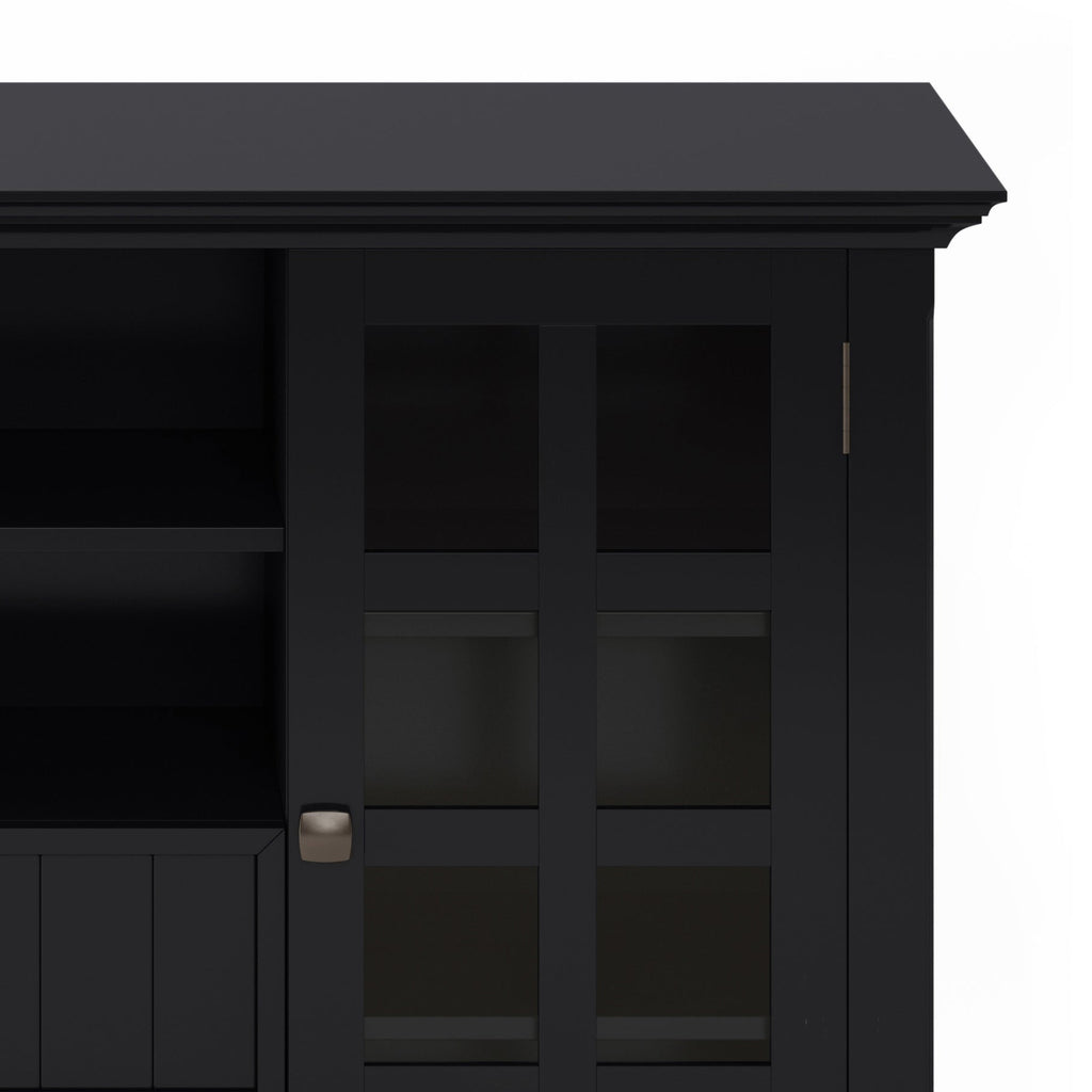 Acadian - Tall TV Media Stand - Black