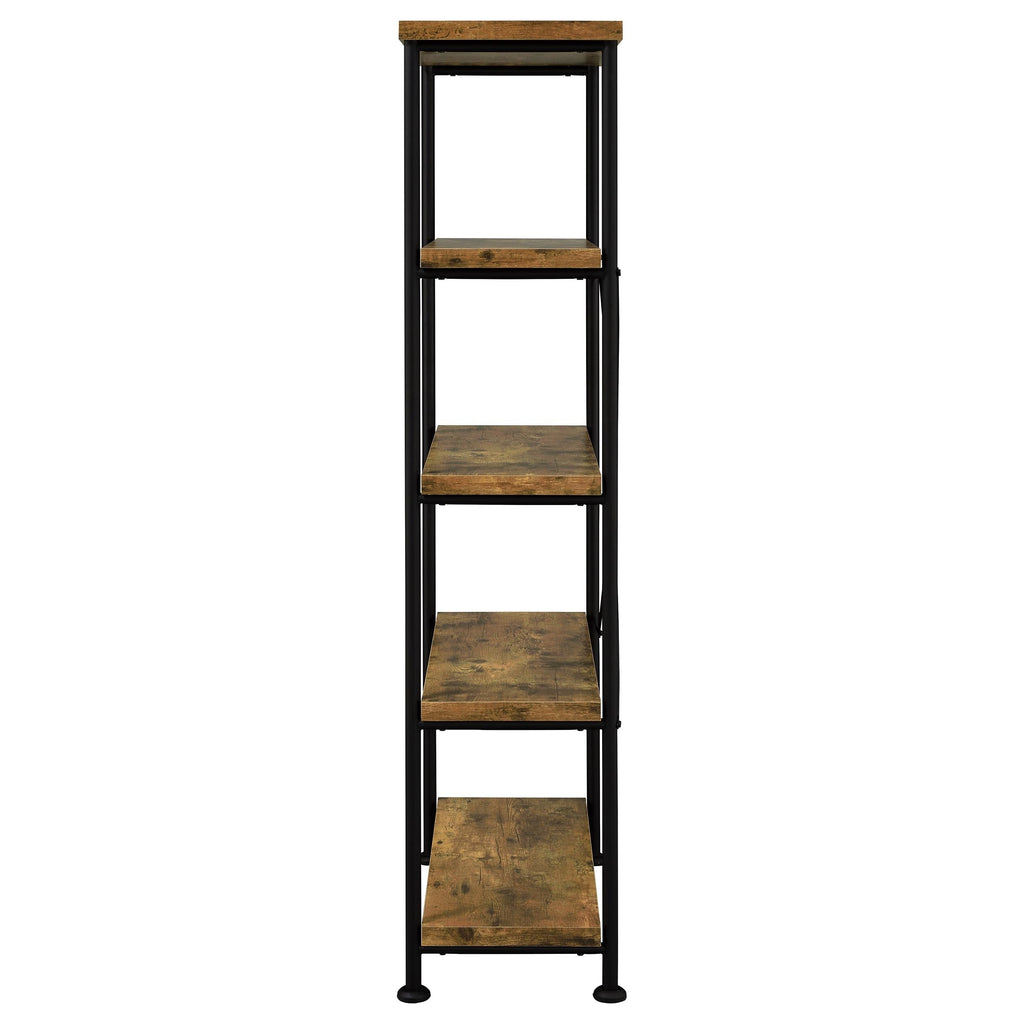 Avon Rustic Nutmeg 2-piece Computer Desk and Bookcase