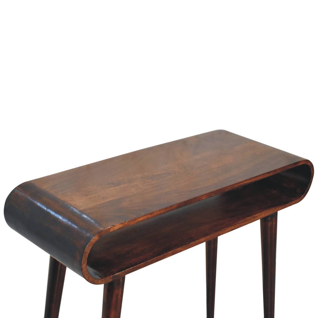 Solid Wood California Walnut Amaya Console Table