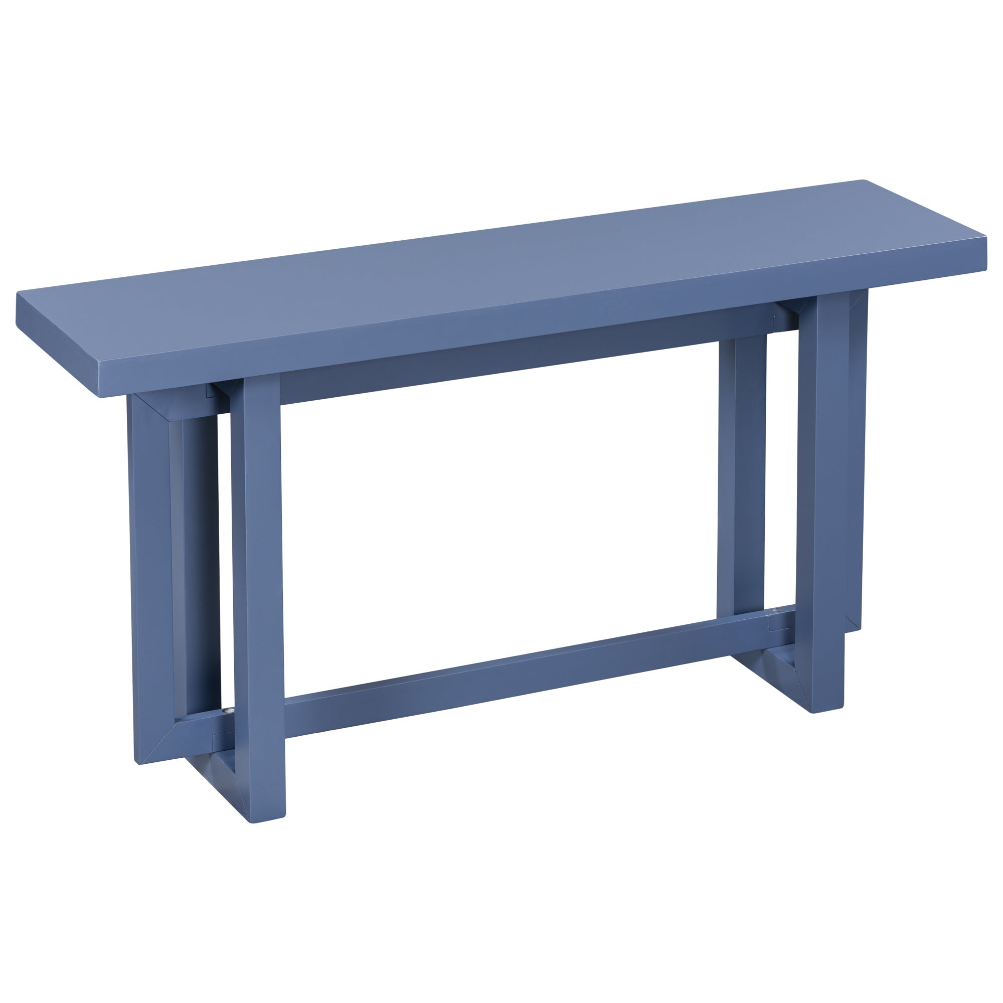 U_STYLE Contemporary Console Table with Wood Top, Extra Long Entryway Table for Entryway, Hallway, Living Room, Foyer, Corridor