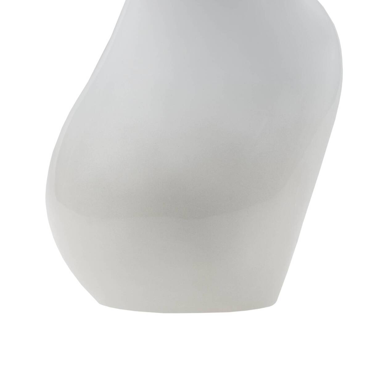 Asymmetrical Ceramic Table Lamp Grey See below