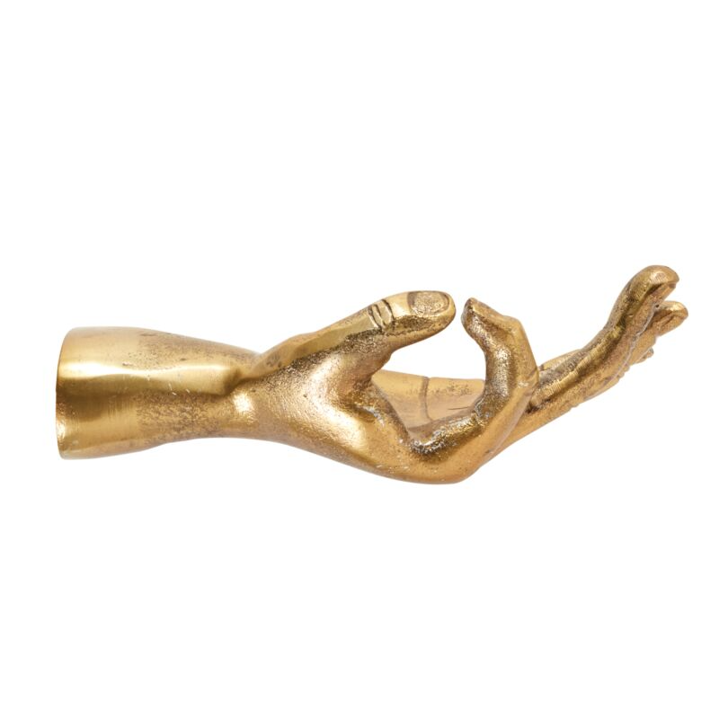 Antique Gold Handheld Wall Decor