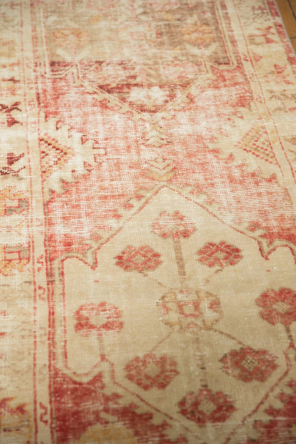 2.5x11 Vintage Distressed Oushak Rug Runner