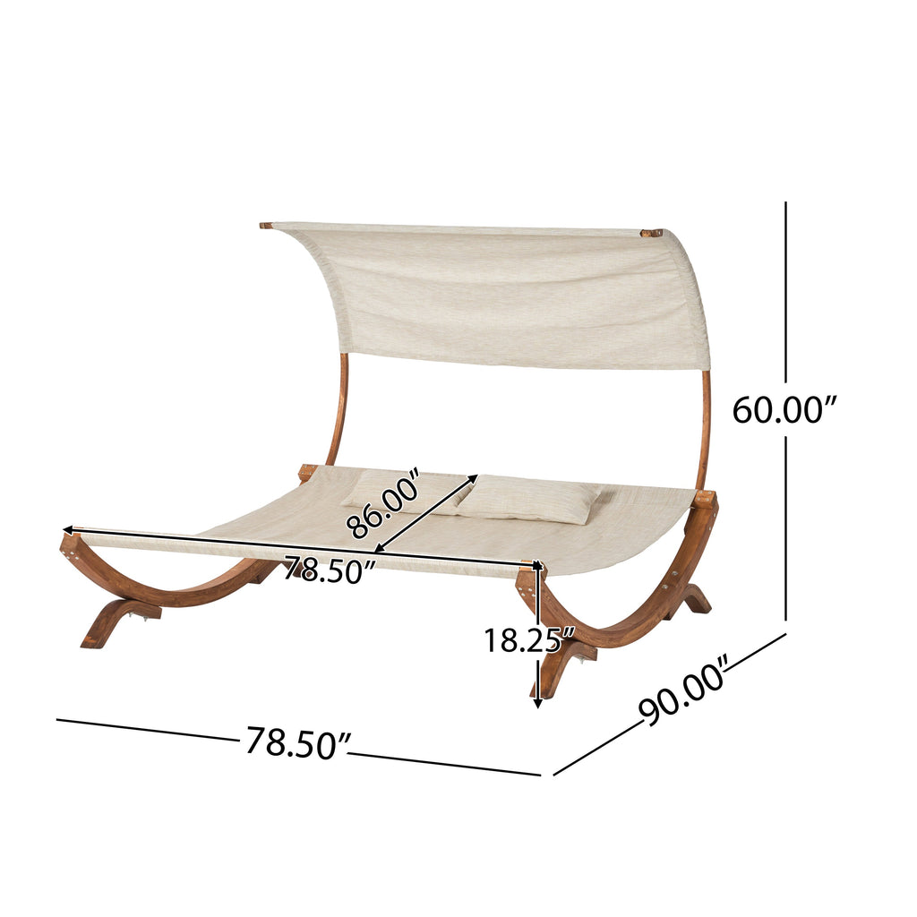 SAN JUAN SUNBED W/CANOPY