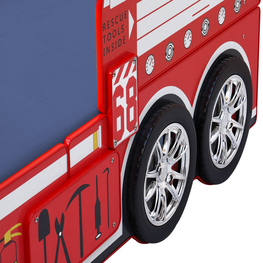 Little Heroes Fire Truck Bed