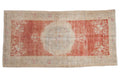 3.5x6.5 Vintage Distressed Oushak Rug