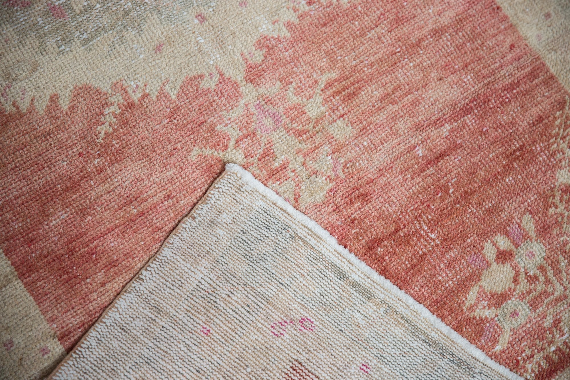 3.5x6.5 Vintage Distressed Oushak Rug