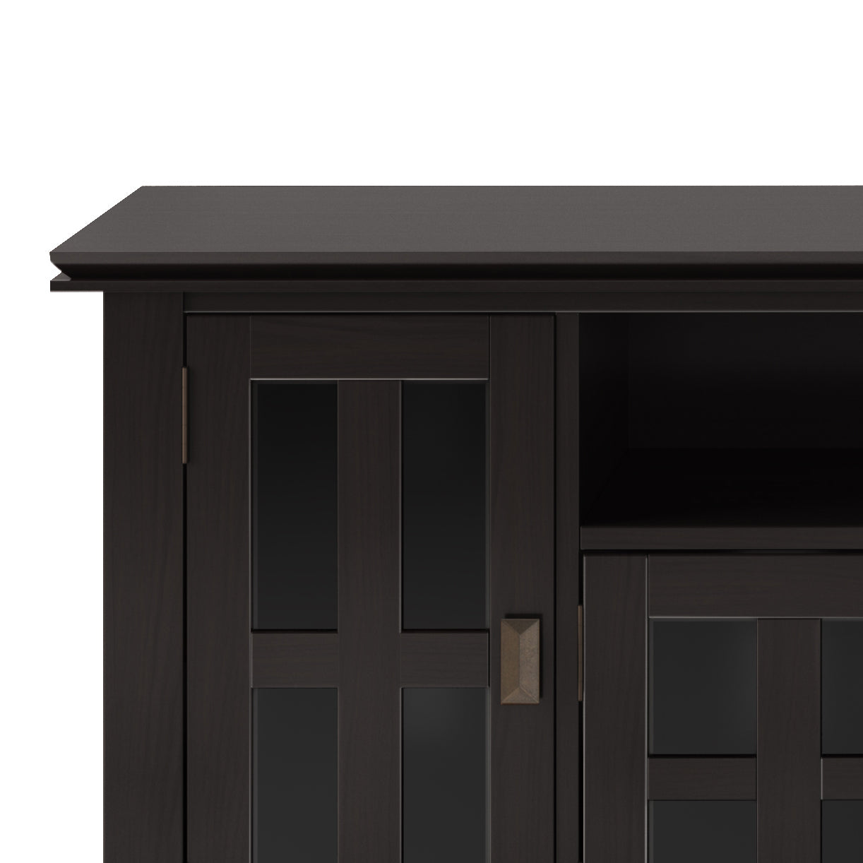 Artisan - 72' TV Media Stand - Hickory Brown