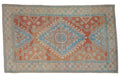6x10 Vintage Distressed Oushak Carpet