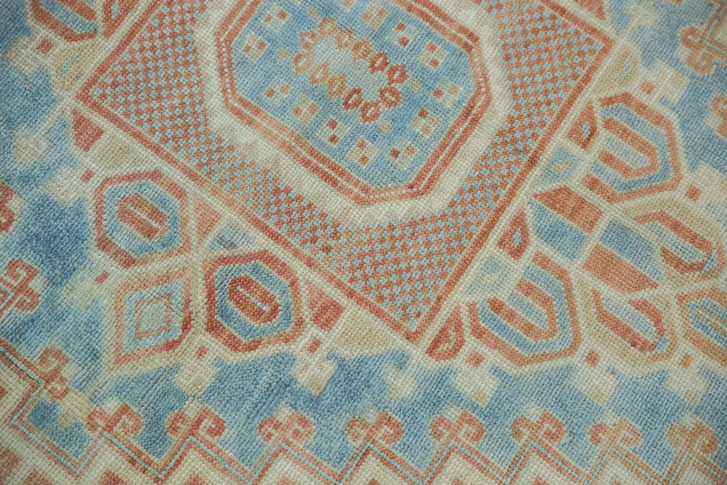 6x10 Vintage Distressed Oushak Carpet