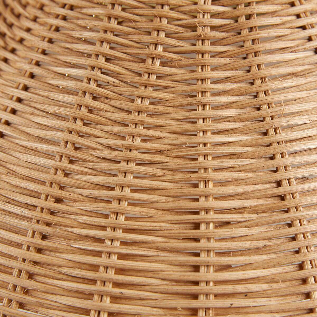 Rattan Weave Shade Table Lamp Gold/Natural See below