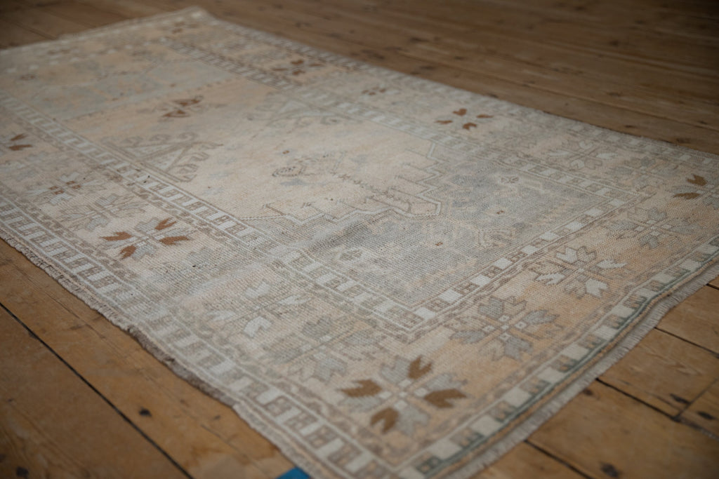 3.5x6 Vintage Distressed Oushak Rug