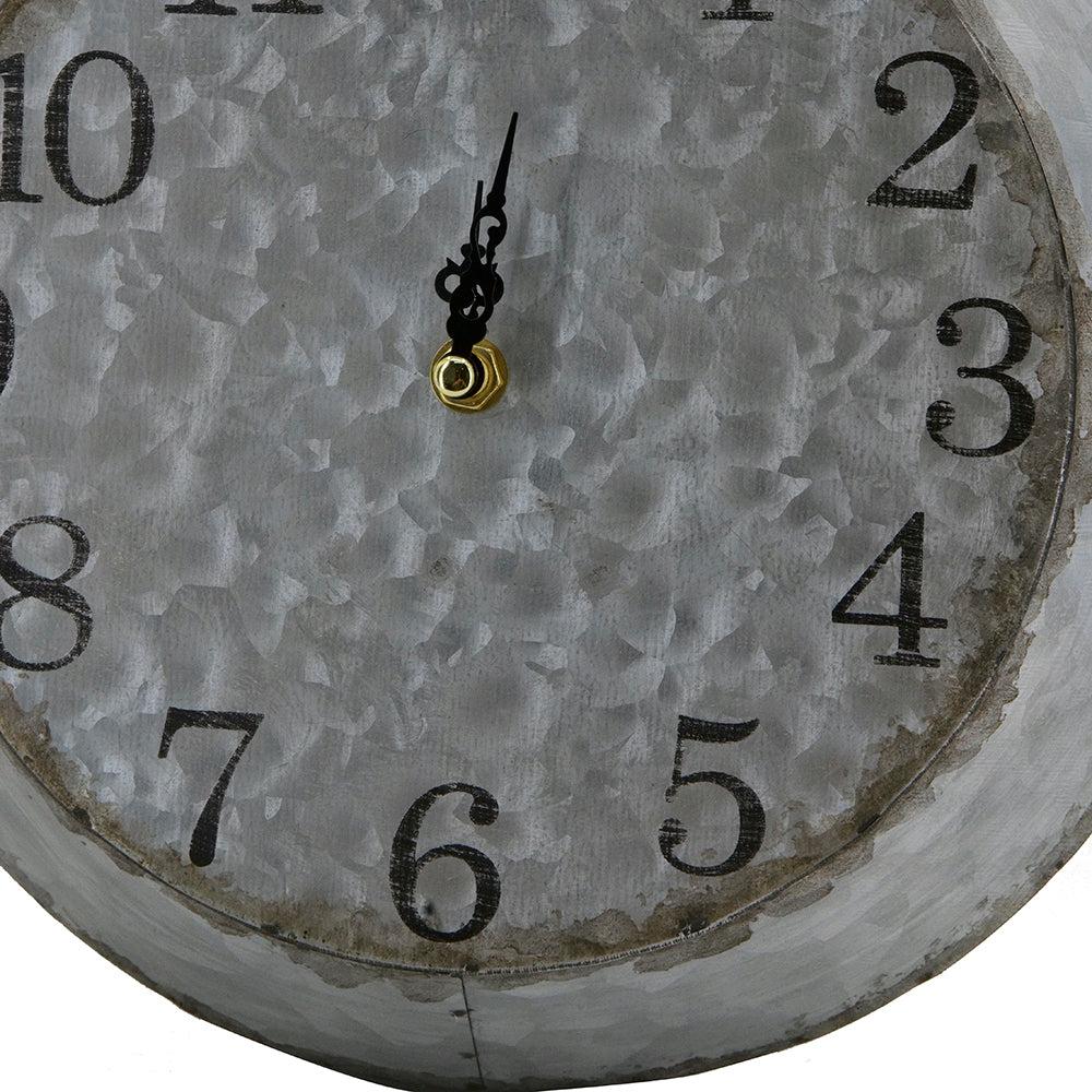 10.6x3x18.1' Frye Wall Clock