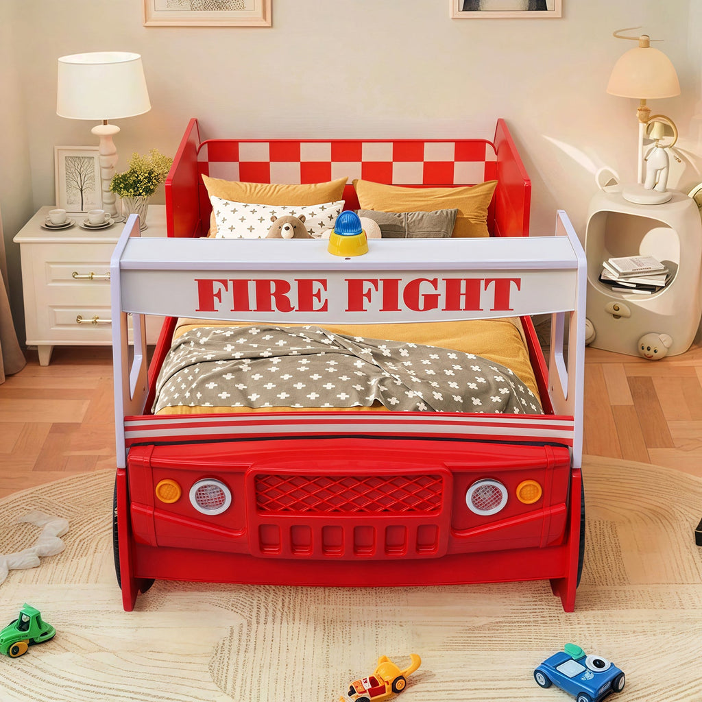 Little Heroes Fire Truck Bed