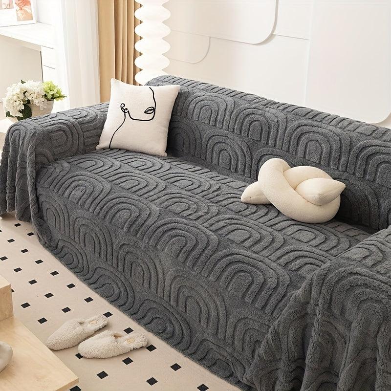 Luxurious Four Seasons Jacquard Slipcover | Waterproof Cover for Couch