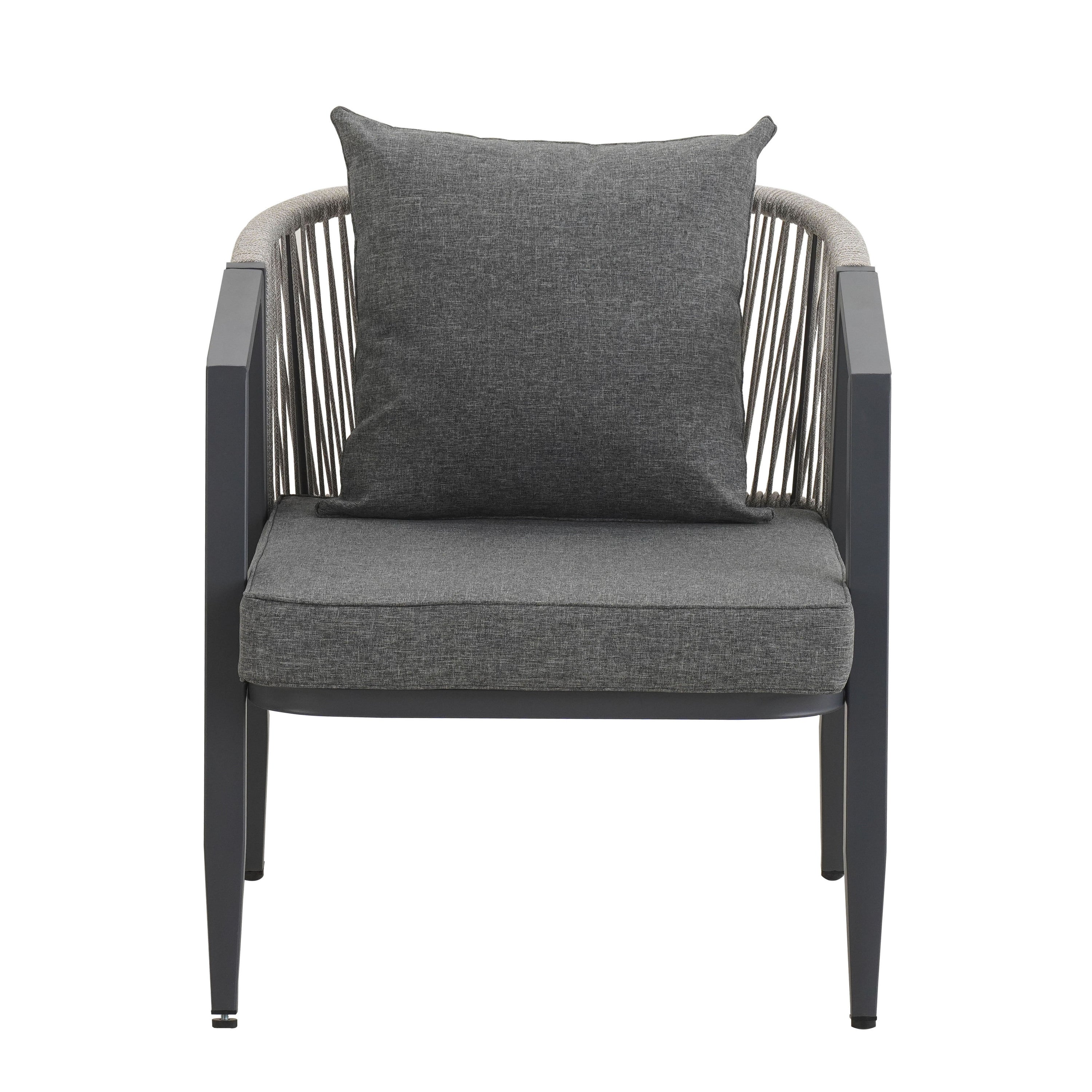 U_STYLE Durable and Comfortable Outdoor Seating Set,Suitable for Patios, Lawns, and Poolsides