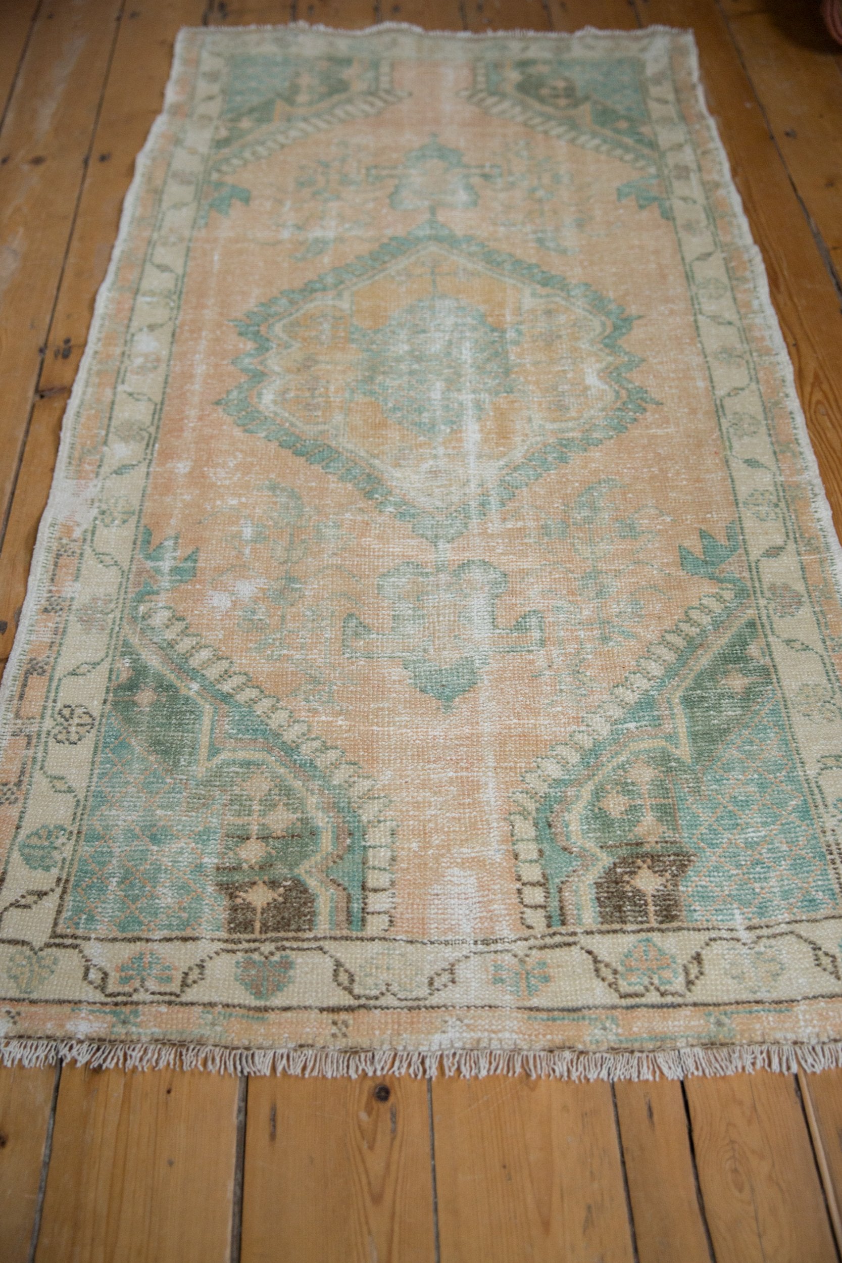 3x5.5 Vintage Distressed Oushak Rug