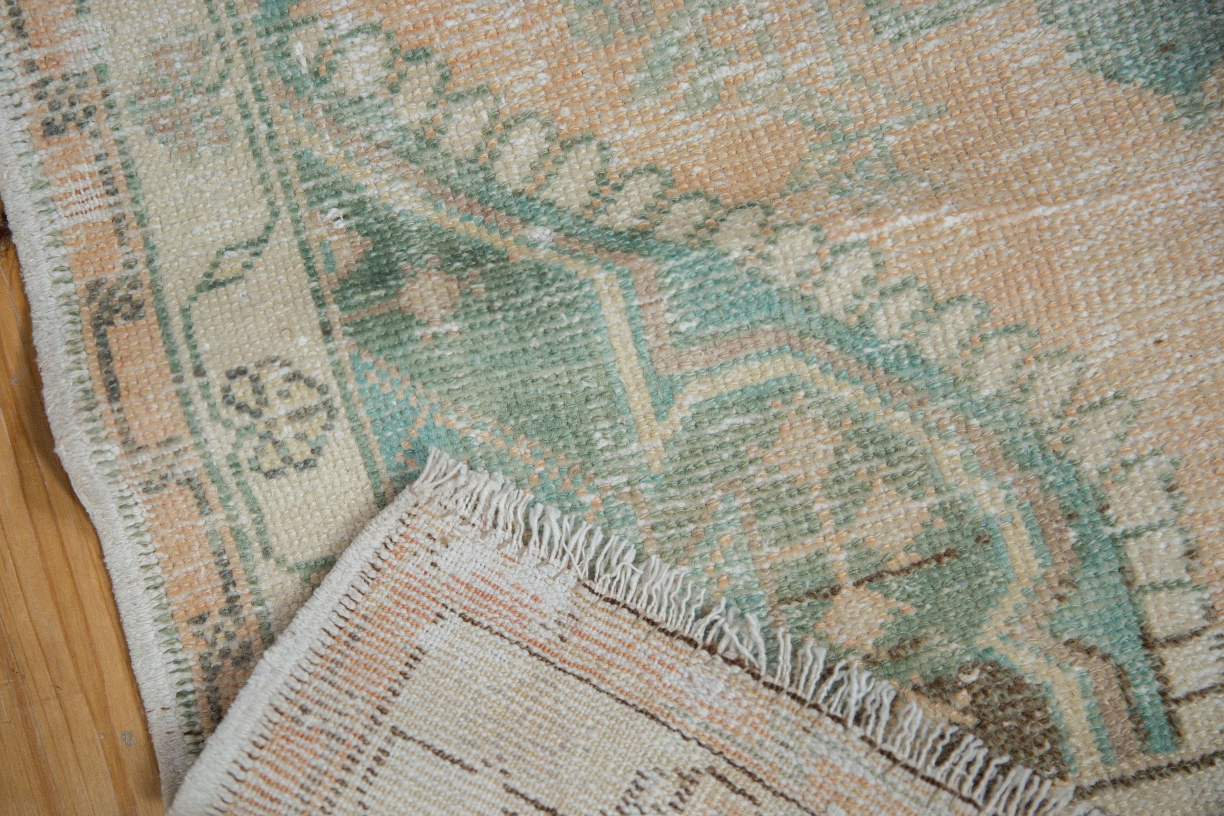 3x5.5 Vintage Distressed Oushak Rug