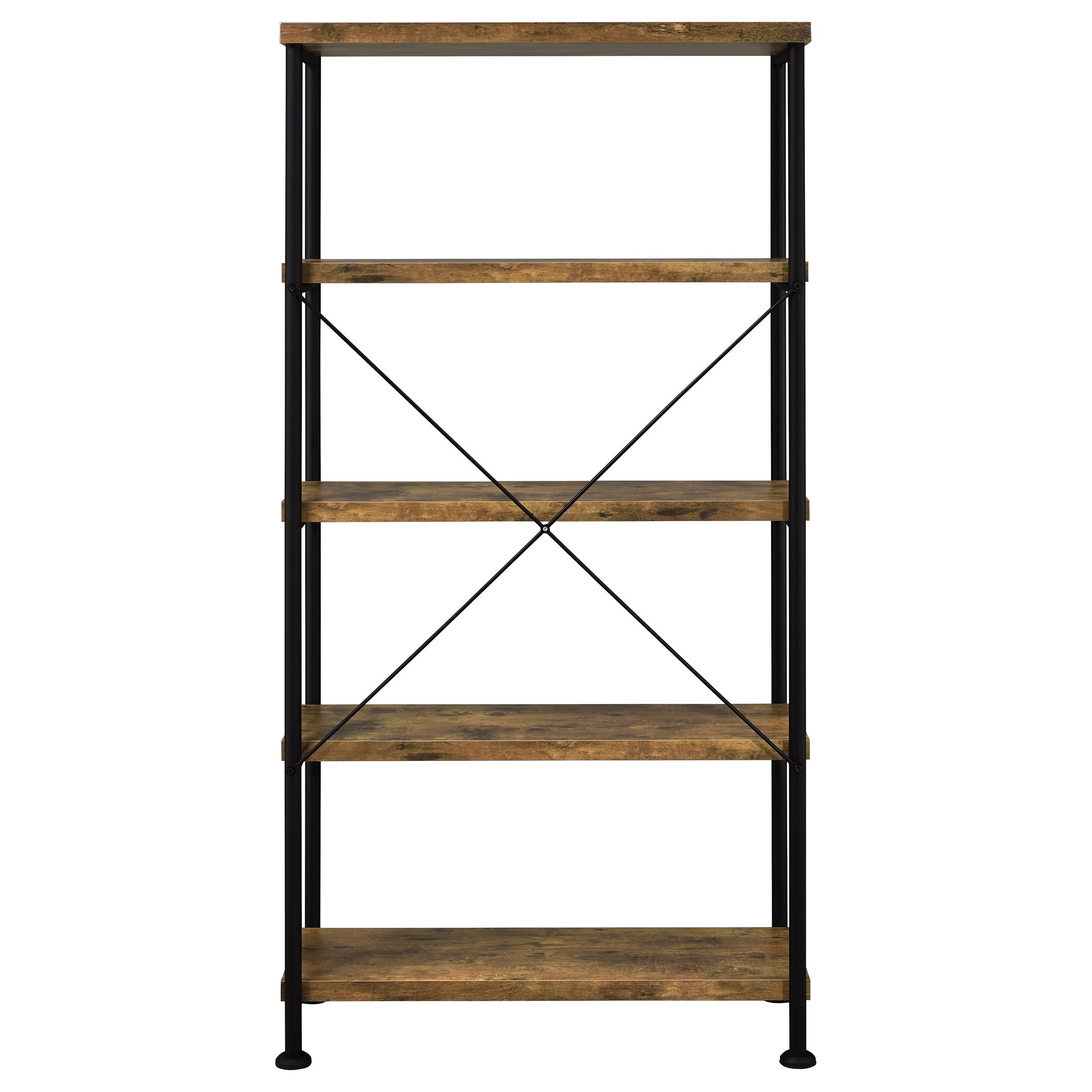 Avon Rustic Nutmeg 2-piece Computer Desk and Bookcase
