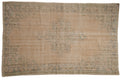 5.5x8.5 Vintage Distressed Oushak Carpet