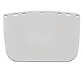 Clear, Flat Economy Polyester Visor - 8 In x 15 In x .04 In