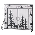 WOODLAND FOREST FIREPLACE SCREEN