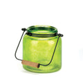GREEN JAR CANDLE LANTERN