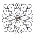 IRON SCROLLWORK WALL DECOR