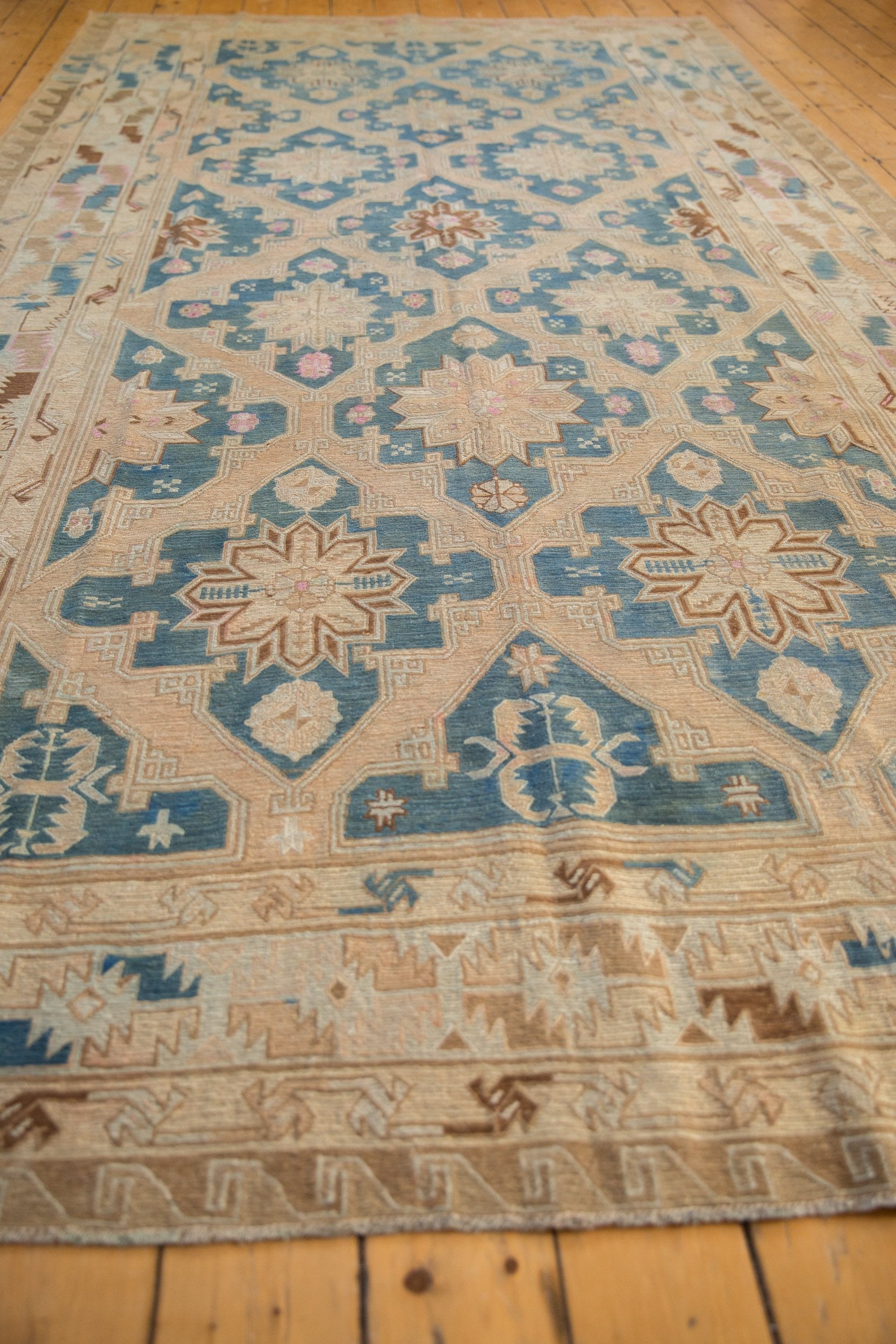6.5x12 Vintage Distressed Soumac Carpet